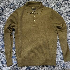 J.Crew Cashmere Polo Sweater